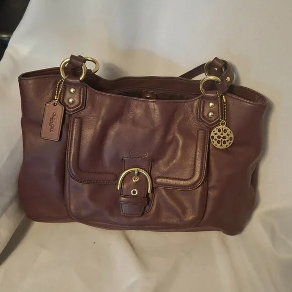 Coach Campbell Camera Bag and Tote Oxblood/Burgundy - EXC!!